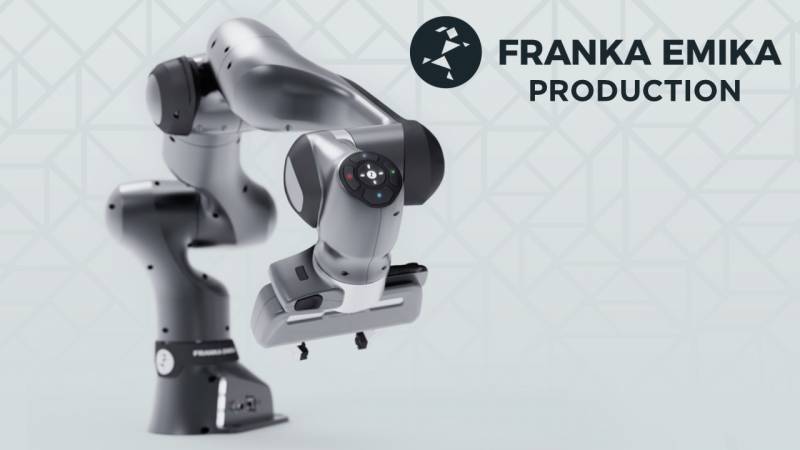 Le bras robotique collaboratif Franka Production 3