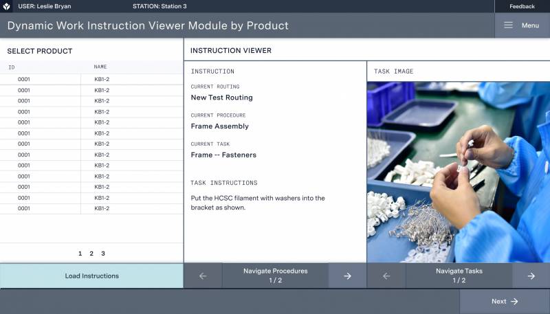 Tulip guide les opérateurs