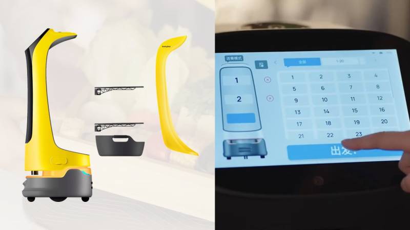 Robot de service multifonction Pudu